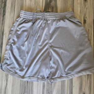 Champion Gray Mesh Sports Shorts